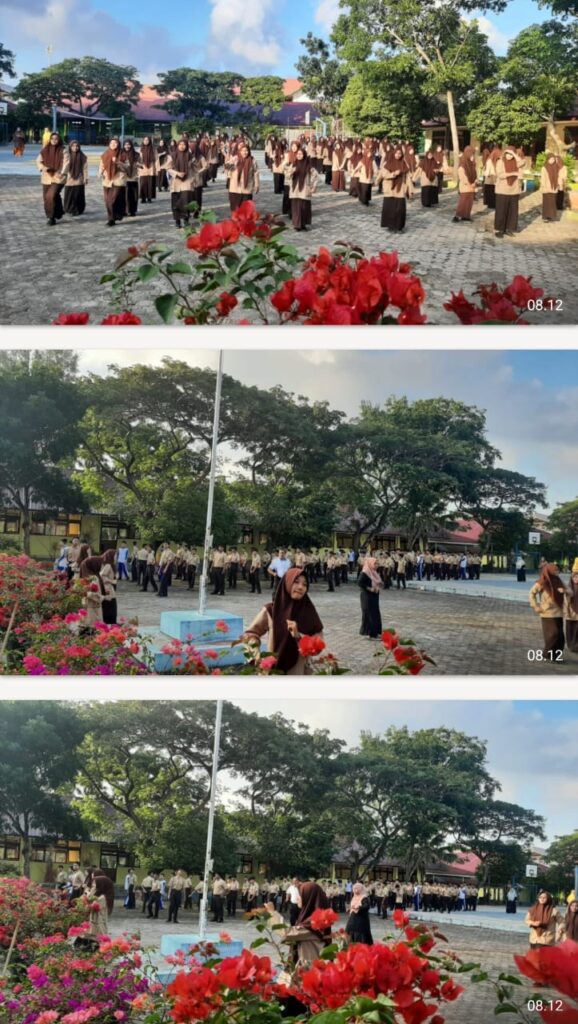 Kegiatan Senam Anak Indonesia Hebat SMAN 12 Banda Aceh