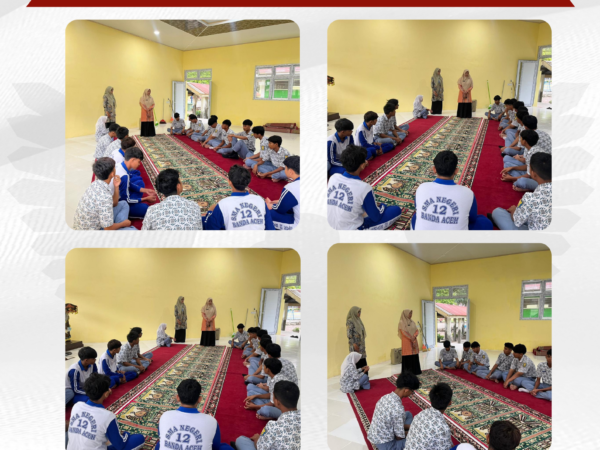 Pembinaan Siswa oleh Ibu Kepala SMA Negeri 12 Banda Aceh