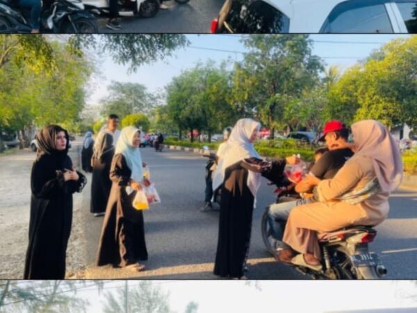 SMA Negeri 12 Banda Aceh Berbagi Hampir 400 Paket Takjil untuk Masyarakat