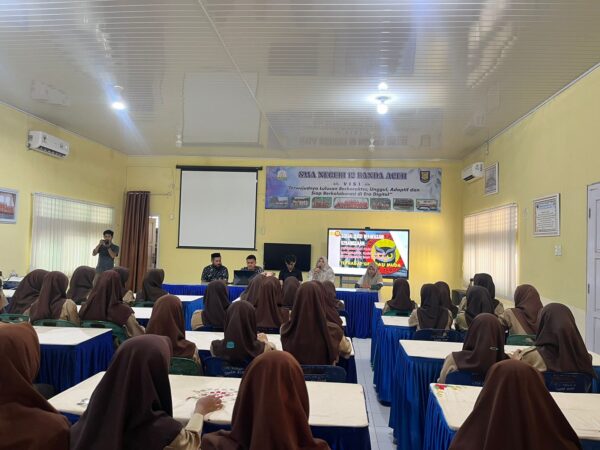 SMA Negeri 12 Banda Aceh Gelar Sosialisasi Wawasan Kebangsaan Bersama Densus 88