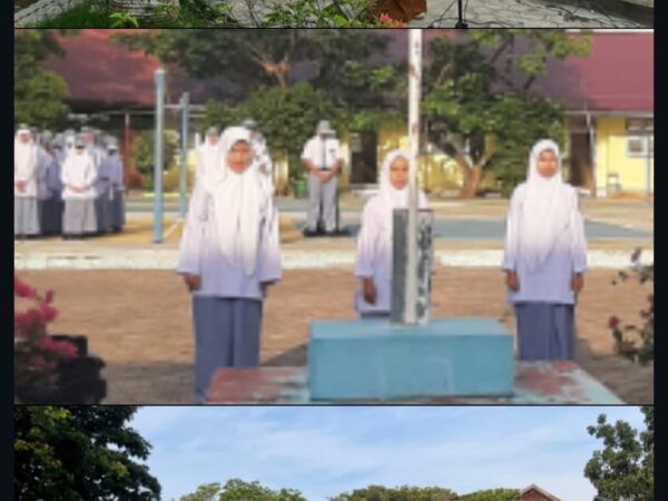 Pelaksanaan Upacara Hari Senin Kelas X IPAS 3 Bertindak Sebagai Pelaksana