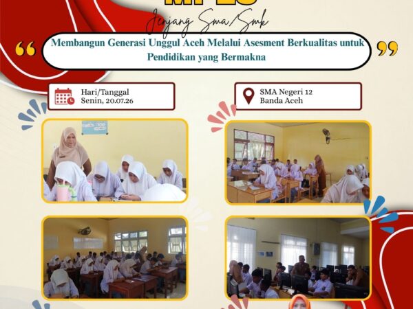 SMAN 12 Banda Aceh Laksanakan Tryout Asesmen MPLS untuk Mengukur Kesiapan Peserta Didik Baru