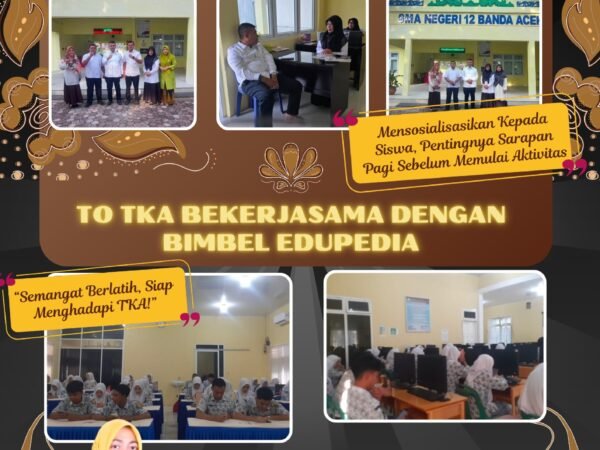 Kepala Dinas Pendidikan Aceh Kunjungi UKS SMA Negeri 12 Banda Aceh