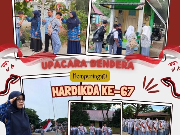 SMA Negeri 12 Banda Aceh Peringati Hardikda Aceh ke-67 dengan Upacara Bendera